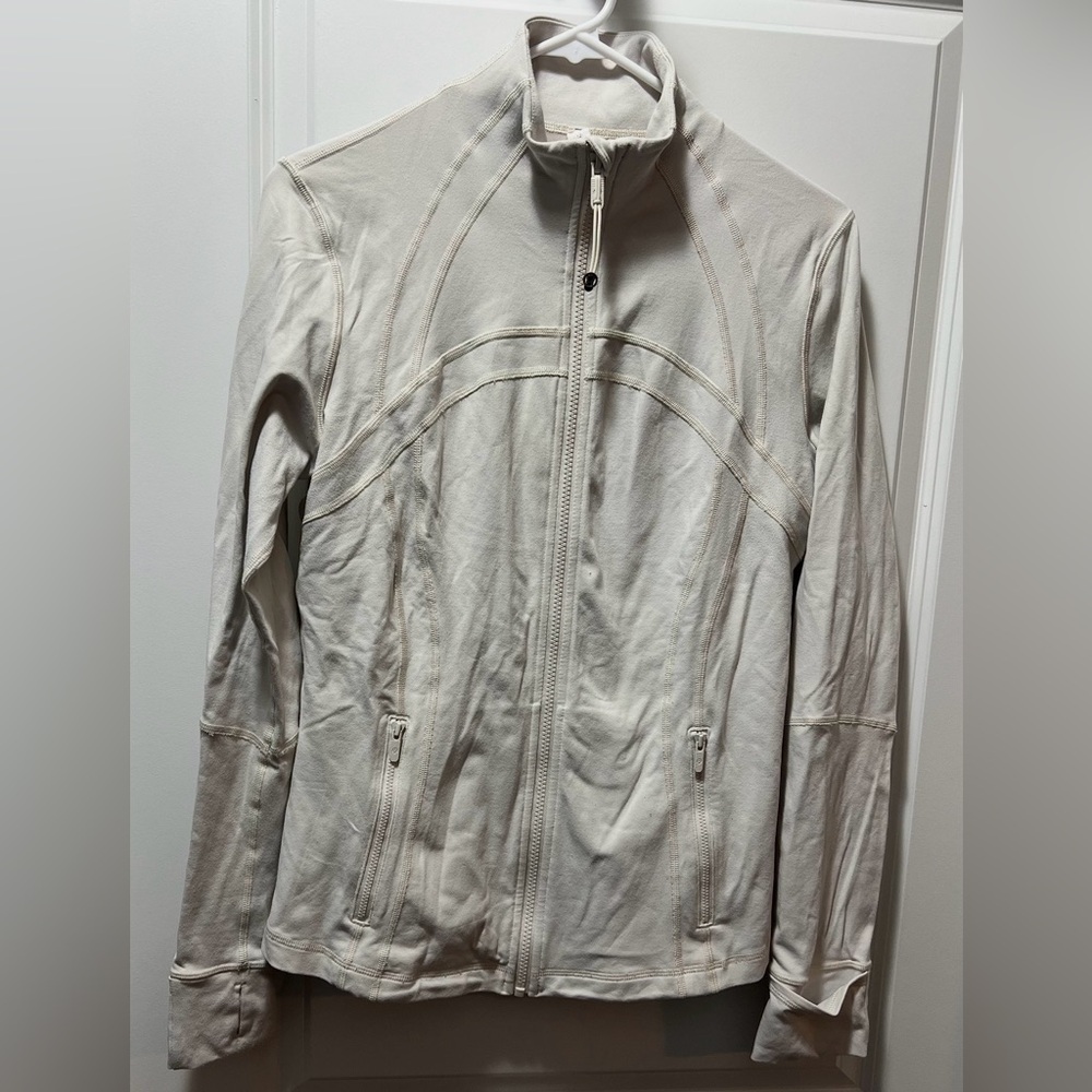 Lululemon Athletica Cream Utility Jacket
